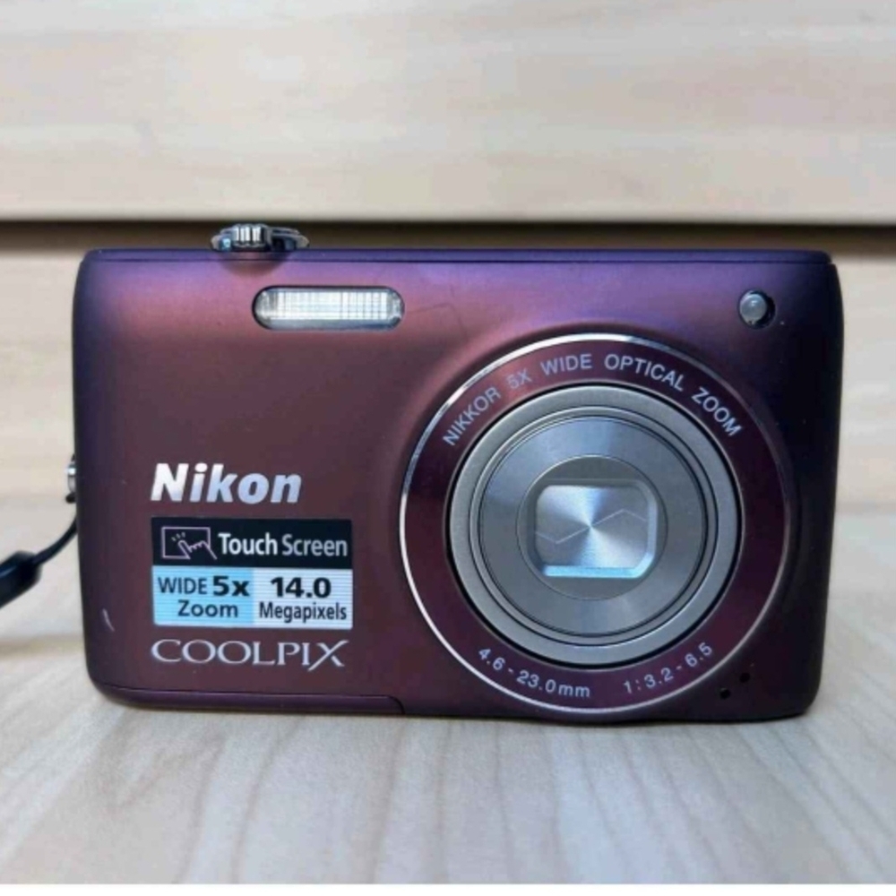 Nikon COOLPIX Plum Digital Camera